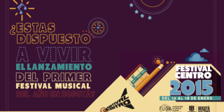Afiche Lanzamiento Festival Centro 2015