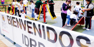Parque y gimnasio al aire libre de Danubio