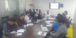 Bomberos de Bogotá se capacitan para certificación INSARAG. Foto: Prensa Bomberos