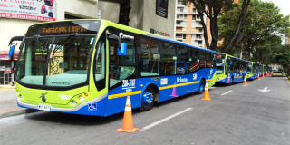 Bogotá cuenta con 20 nuevos buses híbridos zonales del SITP 