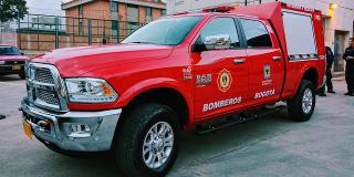 Camionetas bomberos - FOTO: Prensa Secretaría de Seguridad