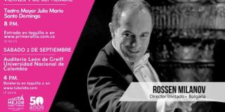 Concierto Orquesta Filarmónica de Bogotá - Foto:OFB