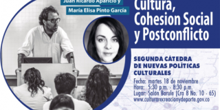 Última sesión de la Segunda Cátedra Nuevas Políticas Culturales