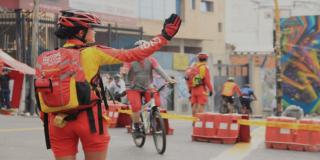 Guardianes de Ciclovía - Foto: Instituto Distrital de Recreación y Deporte (IDRD)