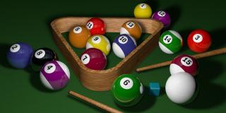 Desafío de billar en el festival de verano