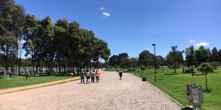 Gimnasio de verano al aire libre en el Simón Bolívar