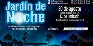 Este viernes Jardín Botánico de Noche