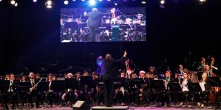 Concierto en vivo de la Banda Filarmónica Juvenil.