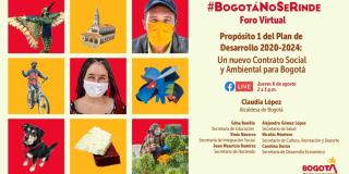 Le apostamos al contrato social y ambiental en Bogotá 