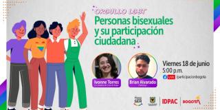Personas bisexuales y su participación ciudadana