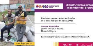 La beca entrega tres estímulos por 20 millones de pesos cada uno. Cierre: 7 de julio. Hora: 3:00 pm # FacebookLive