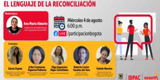Conversatorio 'El lenguaje de la reconciliación' 