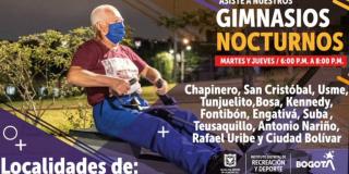 Gimnasios Nocturnos del IDRD 