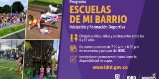 Escuelas mi barrio 