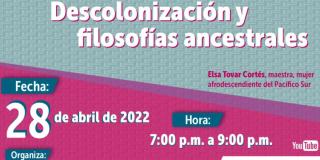Conversatorio Descolonización y filosofías ancestrales 