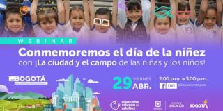 Conversatorio virtual en conmemoración del Día de la Niñez 