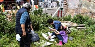 Personas con plantas