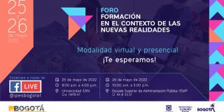 Foro del IPES: 'formación en el contexto de las nuevas realidad'