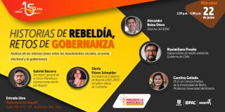 IDPAC realiza conversatorio: Historia de rebeldía, retos de gobernanza 