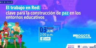 Conversatorio virtual sobre construcción de paz en entornos educativos