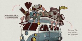 Ilustración Curso: Un primer viaje por el universo