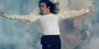 Proyección láser: Michael Jackson