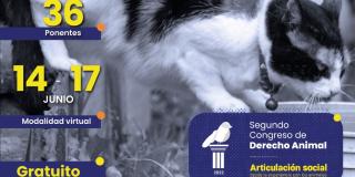 ¿Cómo inscribirse en el Segundo Congreso de derecho animal?