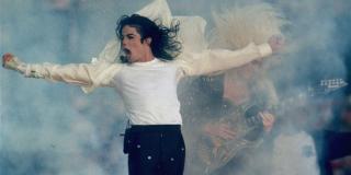 Proyección láser: Michael Jackson