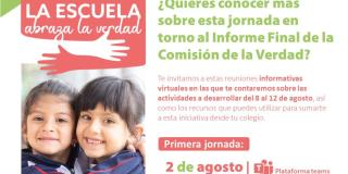 Jornada virtual sobre el Informe Final de la Comisión de la Verdad 