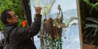 Quiebre temporal: Exposición Residencias Artes Plásticas y Visuales 