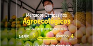 Este fin de semana habrá Mercados Campesinos en el Jardín Botánico