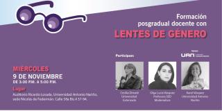 Conversatorio: Formación posgradual docente con lentes de género 