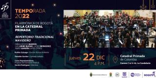 La Orquesta Filarmónica de Bogotá ilumina la Catedral Primada