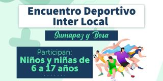 Encuentro Interlocal Deportivo en la localidad de Bosa y Sumapaz