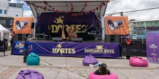Escenarios Móvil del Idartes este 17 de diciembre en Parque Santander