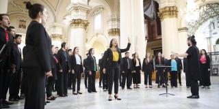 Coro Filarmónico Juvenil en la Iglesia de San Ignacio de Loyola