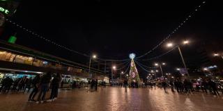 ¿Dónde puedo visitar alumbrados navideños este 22 de diciembre?