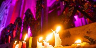 Noche de velitas en el Castillo de las Artes