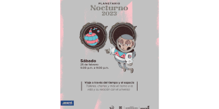 Actividades gratuitas del Planetario Nocturno de este 25 de febrero