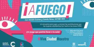 Taller para conocer contribuciones de mujeres en áreas STEM