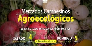 Mercados campesinos del Jardín Botánico
