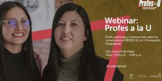 8 de mayo: Charla informativa sobre la convocatoria #ProfesALaU