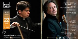 Rubián Zuluaga y el guitarrista suizo Christoph Denoth