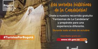 Recorrido ‘Fantasmas de La Candelaria’ este sábado 14 de octubre