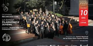 Diciembre recargado con la Banda Filarmónica Juvenil