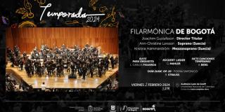 Febrero 2 y 3: conciertos de la Orquesta Filarmónica de Bogotá 