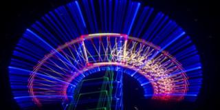 Diviértete con el Show de láser del Planetario de Bogotá