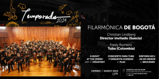 Marzo 1: concierto gratis de la Orquesta Filarmónica de Bogotá 