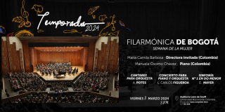 Marzo 8: Concierto gratis de la Orquesta Filarmónica de Bogotá 