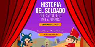 Marzo 31: obra de teatro infantil gratuito en Teatro El Parque 